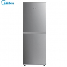 美的（Midea）冰箱 BCD-176M176升 小型冰箱 二门双门冰箱 节能保鲜 家用小电冰箱 银色 176升