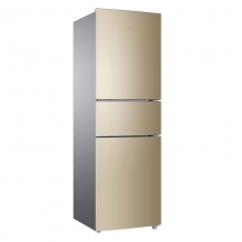 海尔（Haier）BCD-216WMPT 三门冰箱 216升容量 定频 二级能效 风冷 电脑控温 一年保修