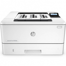 惠普（HP） LaserJet Pro M403dn 黑白双面有线网络激光打印机 A4 幅面 白色