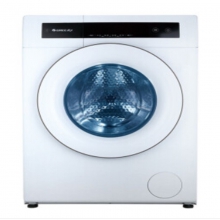 格力 (GREE) 滚筒洗衣机 8公斤变频节能静柔 XQG62-B1401Cb1 白色+黑色