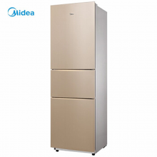 美的(Midea)冰箱215升三门冰箱风冷无霜节能静音三开门电冰箱BCD-215WTM(E)金
