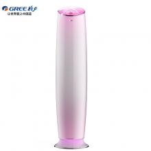 格力（GREE）2匹 变频 玫瑰-II 1级节能 WiFi智控 冷暖圆柱空调 线下同款 KFR-50LW/(50593)FNhAa-A1 花瓣粉